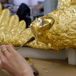 Oil Gilding Eagle Body
