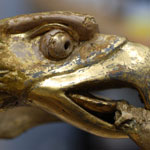 Eagle Head After Coating Removal